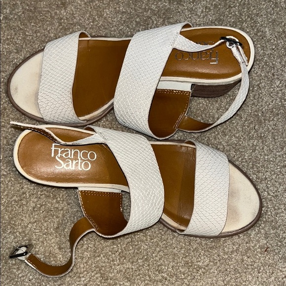 Franco Sarto Women's Tan Sandals Size 7.5 - Picture 1 of 7